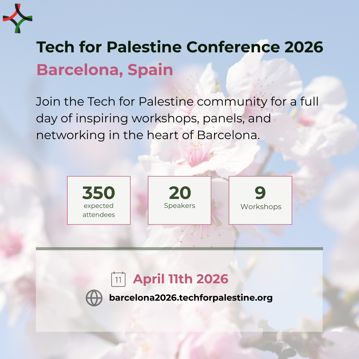 Tech for Palestine Barcelona 2026 Event